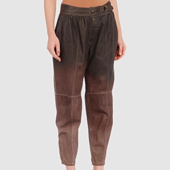 Collection Privée? PelleLamb Leather Pants.